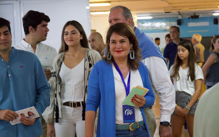 Jimena Delgado anuncia que mantendrá su doble condición de líder de la oposición y diputada y confirma que el portavoz adjunto será Ignacio Guerra tras la marcha de Ángel Sabroso